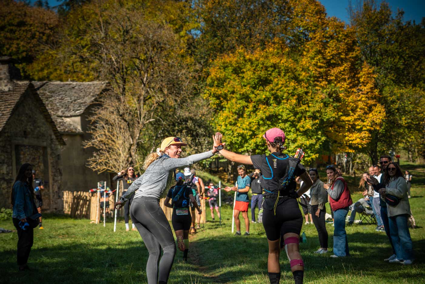 La Junior Trail — photo officielle HOKA Les Templiers