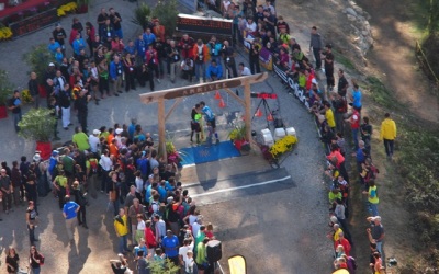 La ligne d'arrivée des Templiers