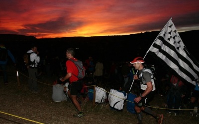 Ambiance d'arrivée des Templiers