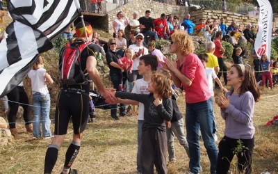 Ambiance d'arrivée des Templiers