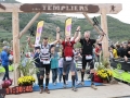 Ambiance et joie sous l'arche des Templiers