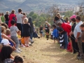 Ambiance d'arrivée des Templiers