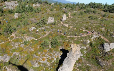 Les falaises du Rajol