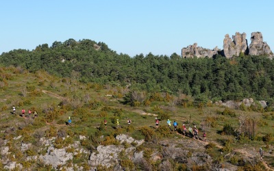 Les falaises du Rajol et Roquesaltes