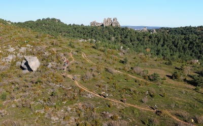 Les falaises du Rajol et Roquesaltes