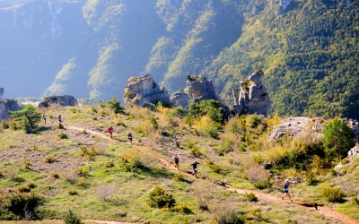 Les falaises du Rajol