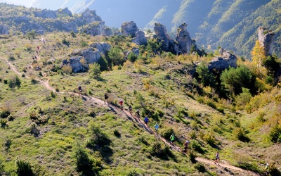 Les falaises du Rajol