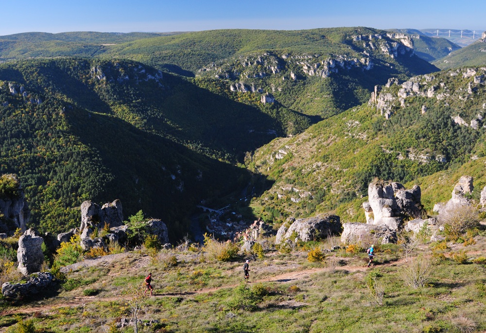 Les falaises du Rajol et Roquesaltes